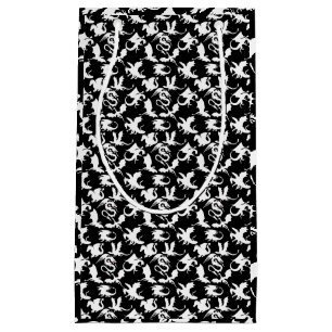 Dragon pattern 01.bx4 Black BG Small Gift Bag