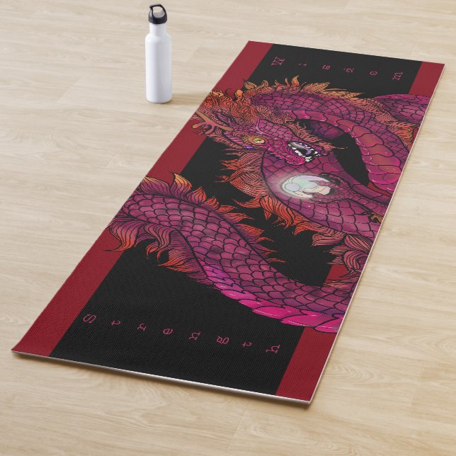 Dragon Pearl   Yoga Mat (In Situ)