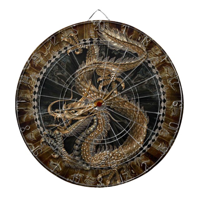 Dragon Pentagram Dartboard (Front)
