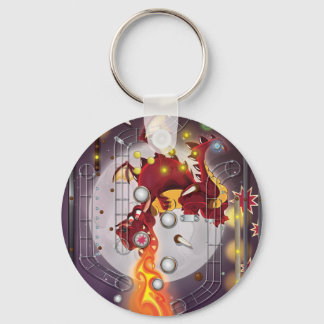 Dragon Pinball machine Key Ring