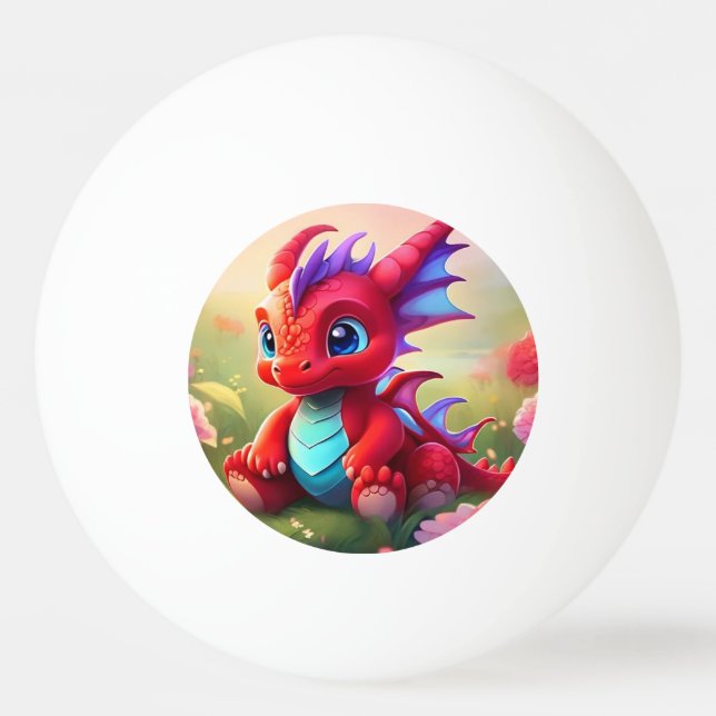 Dragon Ping Pong Ball (Front)