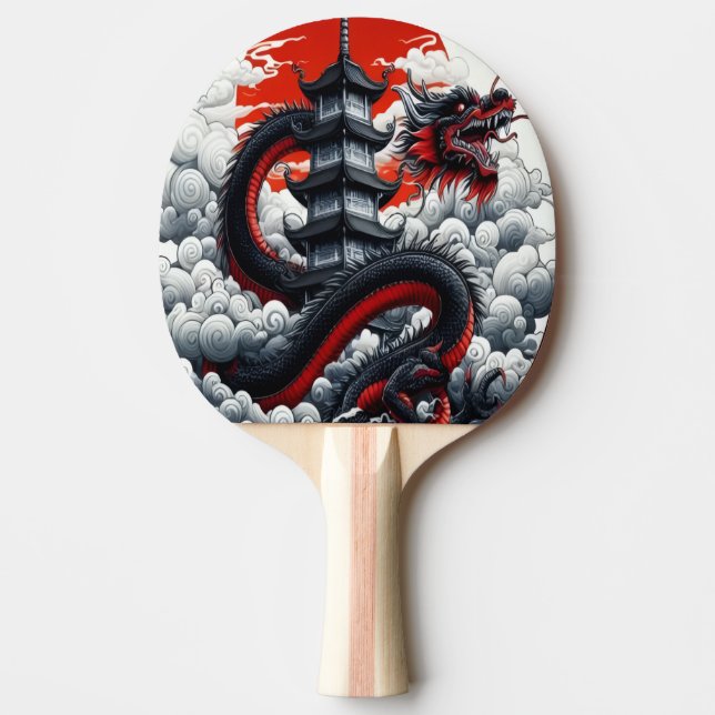 Dragon Ping Pong Paddle (Front)
