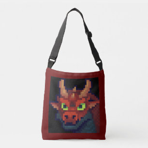 Dragon pixel Art bag