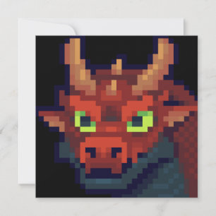 Dragon Pixel Card