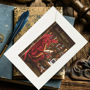 Dragon Podcast Library Rectangular Sticker