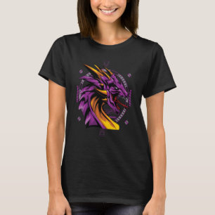 Dragon Pop Aesthetic Sacred Geometry Mandala Mitho T-Shirt