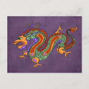 dragon postcard