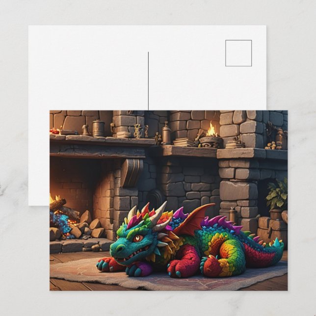 Dragon Postcard (Front/Back)