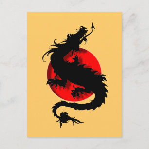 dragon postcard