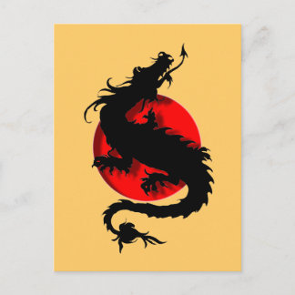 dragon postcard