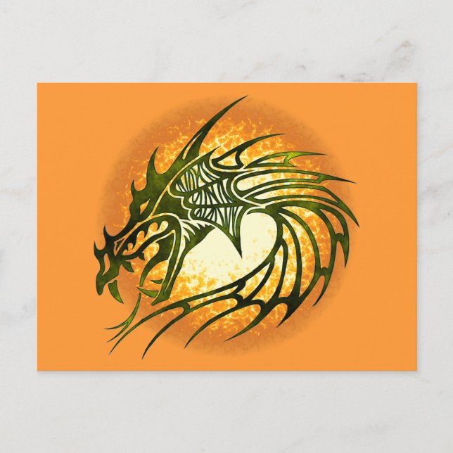 DRAGON POSTCARD (Front)