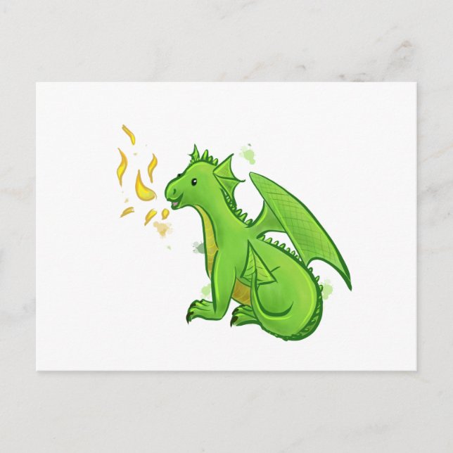 Dragon Postcard (Front)
