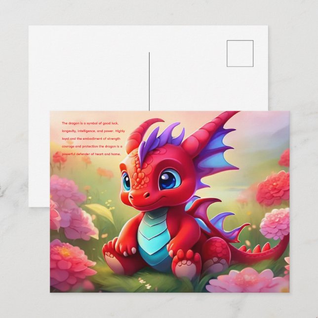 Dragon Postcard (Front/Back)