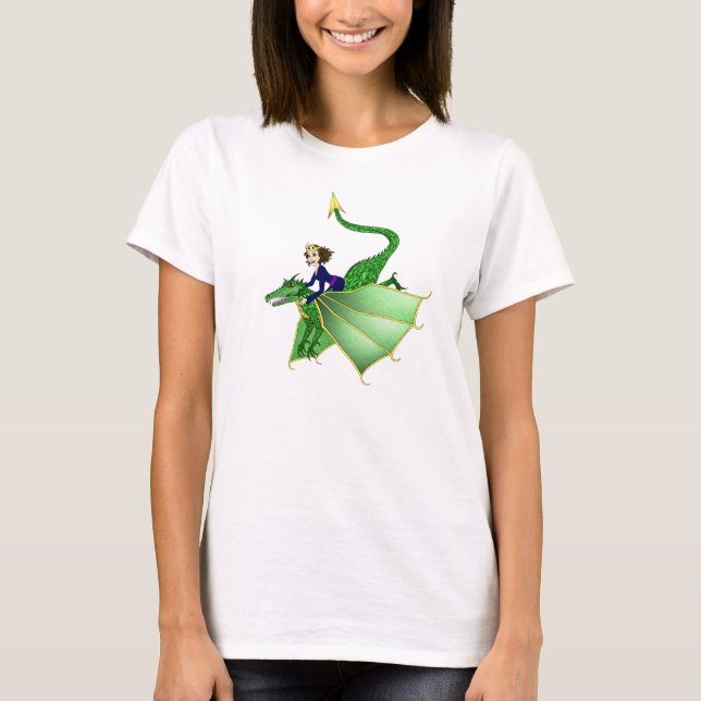 Dragon Princess T-shirt, Women's T-Shirt (Front)