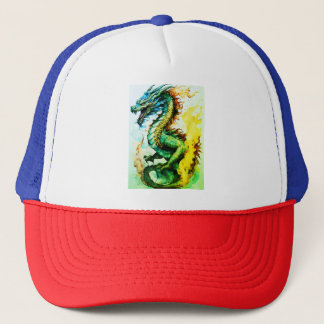 Dragon printed cap