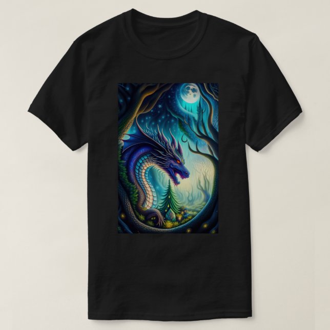 Dragon Printed T-shirt (Design Front)