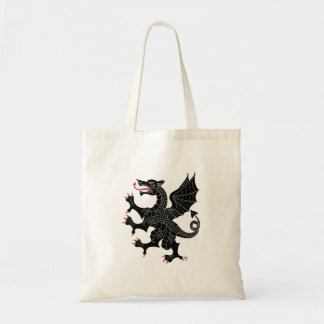 Dragon Rampant Sable Tote Bag