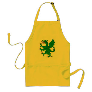Dragon Rampant Vert Standard Apron