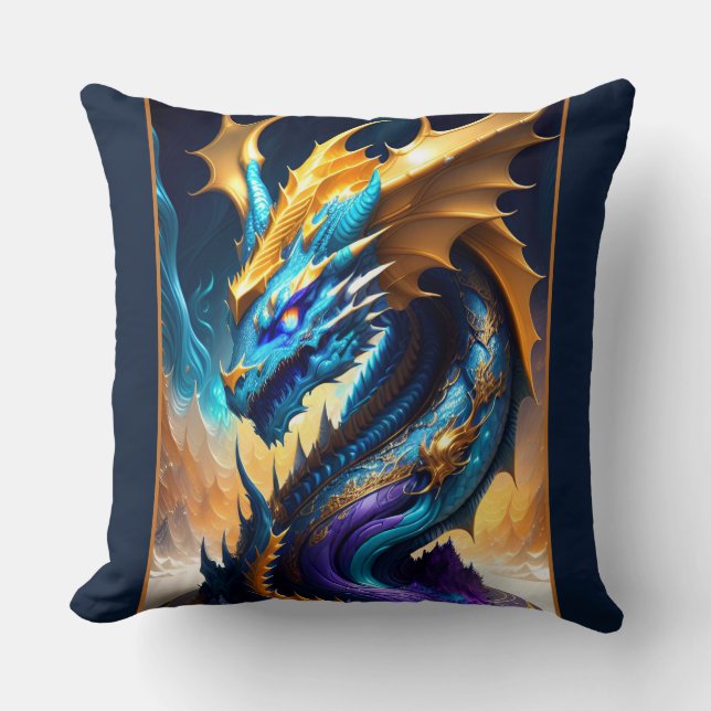 Dragon Realm 1 Cushion (Front)