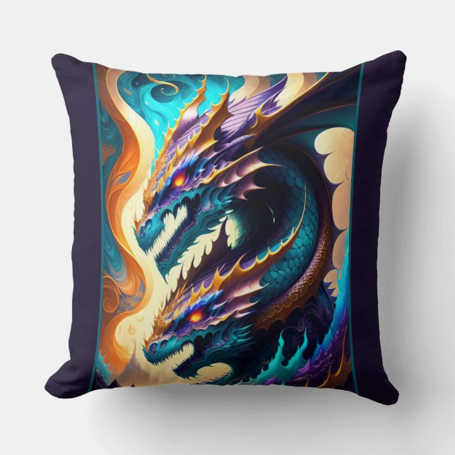 Dragon Realm 3 Cushion (Front)