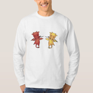 Dragon Red And Yellow Dragon Fairy Tale Fantasy T-Shirt