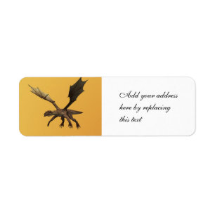 Dragon Return Address Label