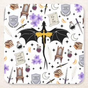 Dragon Rider Coasters Bookish Gift
