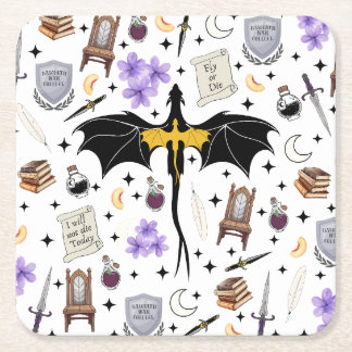 Dragon Rider Coasters Bookish Gift