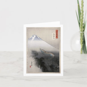Dragon Rising to Heavens Ogata Gekko Fine Art Card