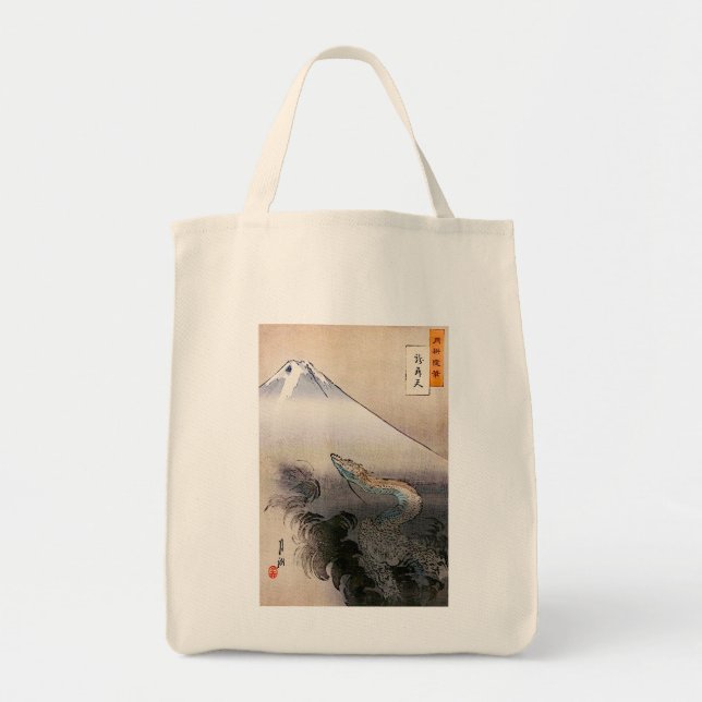 Dragon Rising up to Heaven Tote Bag (Front)