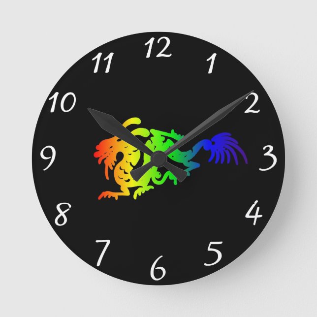 Dragon Round Clock (Front)