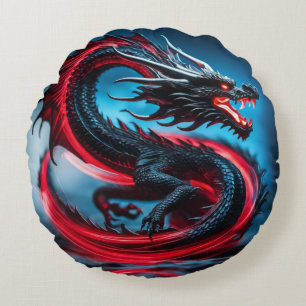 Dragon Round Cushion