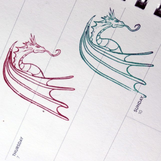 Dragon Rubber Stamp (Creator Uploaded)
