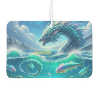 Dragon’s Cove Ocean Scene — Fantasy Dragon Car Air Freshener