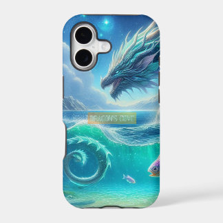 Dragon’s Cove Ocean Scene — Fantasy Dragon iPhone