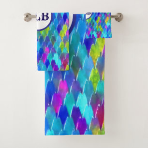 Dragon Scales Bath Towel Set