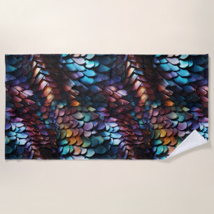 Dragon Scales Beach Towel