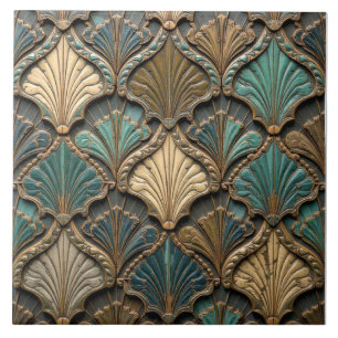 Dragon Scales Ceramic Tile