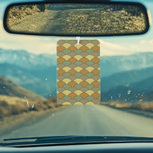 Dragon Scales, Fans, Waves, Seigaiha, Camouflage Car Air Freshener