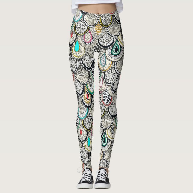 dragon scales leggings (Front)
