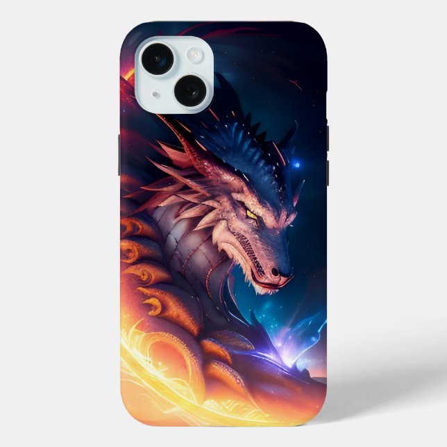 Dragon Scape Fire Night Case-Mate iPhone Case (Back)