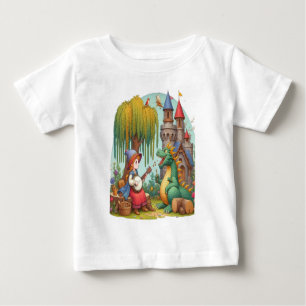 Dragon Serenade By A Mystical princess Baby T-Shirt