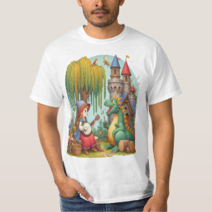Dragon Serenade By A Mystical princess T-Shirt