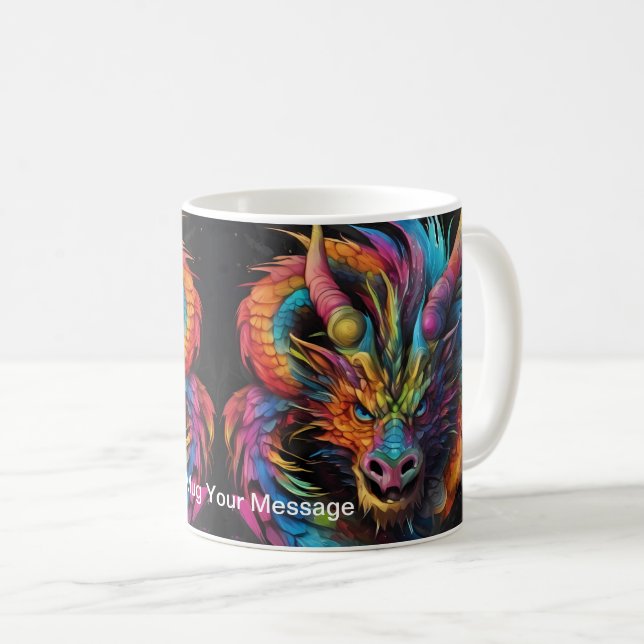 Dragon Shadows Coffee Mug (Front Right)