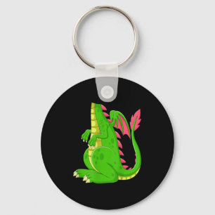 Dragon Shirt Adult Men Women Kids Green Dragon Cos Key Ring