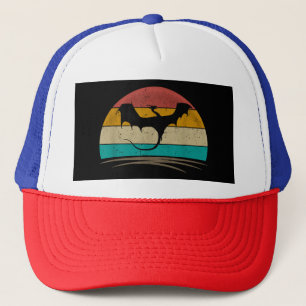 Dragon Shirt Retro Vintage Dragon Mythical Creatur Trucker Hat