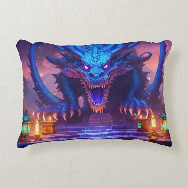 dragon shopping pillow  (Front)