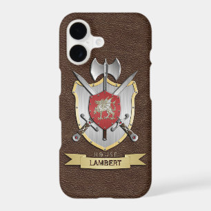 Dragon Sigil Battle Crest Brown