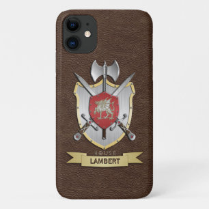 Dragon Sigil Battle Crest Brown iPhone 11 Case