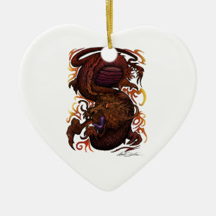 Dragon (Signature Design) Ceramic Tree Decoration